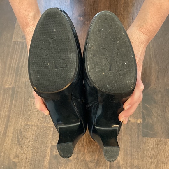 Ralph Lauren Women’s size 11 Marcy heeled booties excellent used condition - Picture 5 of 13